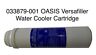 033879-001 Oasis Versafiller Water Cooler Replacement Filter Cartridge