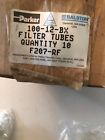 100-12-bx Parker Balston Filter Tubes Lot Of