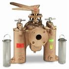 72-44f-2 Kraissl Cast Bronze Twin Filter Strainer Pipe New Free Shipping