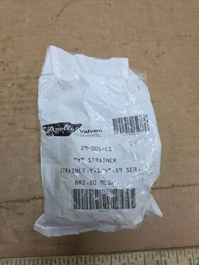 59-001-c1 Apollo 1/4 Inch Bronze Y Strainer 59 Series 80 Mesh