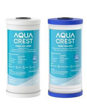 Aq-wf10pg Aqua Crest Whole House Sediment And Carbon Water Filter Replacement For Ge®