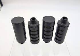 Sqf-3 Arrow Pneumatics 3/8 Inch Npt Male Super Quiet Flow Muffler 3-27/64 L 4 Pack