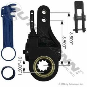 136.1031 Automann Air Brake Automatic Slack Adjuster 5 1/2 Inch Length 1