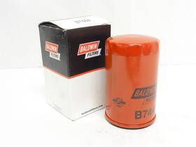 253034 Baldwin B7444 New In Box Spin-on Lube Filter 4-27/32 Inch Long