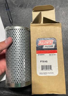 Baldwin Pt-9145 Pt9145 Hydraulic Filter Element New In Box Nos E2-6
