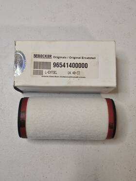 96541400000 Becker New Genuine Originals Vacuum Pump Oil Mist Filter Open Box