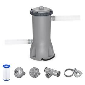 B0cn1m97hj Bestway Flowclear 1 000 Gph 120v Above Ground Pool Filter Pump With Timer