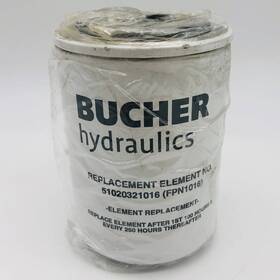 51020321016 Bucher Hydraulics Replacement Element Fpn1016 Spin On 10 Micron