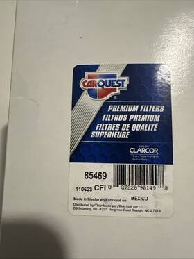 85469 Carquest Hydraulic Filter