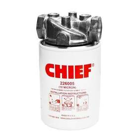 226009 Chief Filter Assembly Spin-on 10 Micron 150 Psi 55 Gpm 1 1/4 Nptf Port
