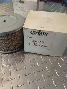 299-017-07 Conair 29901707 Cartridge Filter 6 Inch Outer Dia 3 3/8 Inner Nos