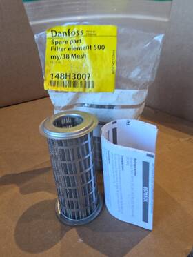 Fil25-40 Danfoss 148h3007 Spare Part Filter Element 500my