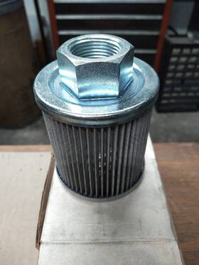 1a762 Dayton Suction Strainer Filter 3/4 Npt Inlet 2-1/2 Inch Od