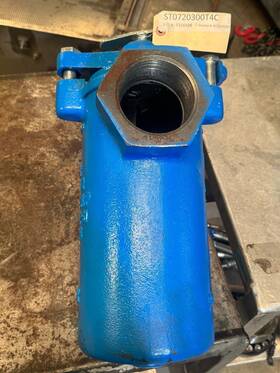 St0720300f4c Eaton 3 Inch Simplex Basket Strainer Cast Iron Flanged Model 72