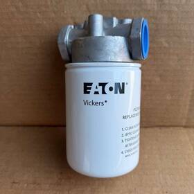 V0191b1r10 Eaton Vickers Hydraulic Filter Assembly With Gauge 10 Micron