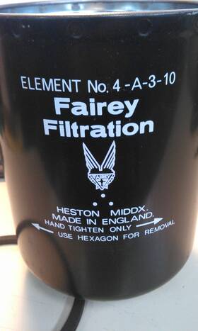 4a-3-10 Fairey Filter Hydraulic Spin On With Square O-ring