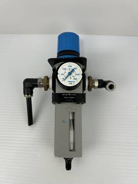 Lfr-m2-n1 Festo Lfr-m2-n1/2-c10sg Pneumatic Regulator Filter 145psi With 183908 Gauge