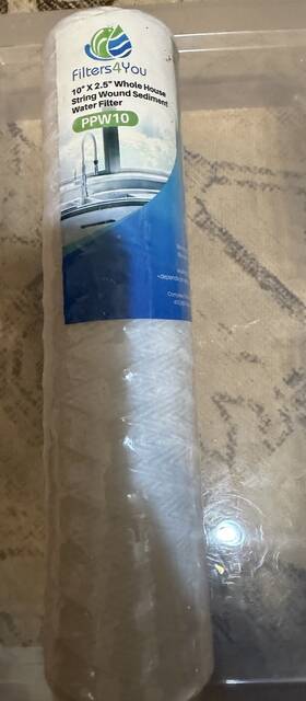 Ppw10 Filters4you 10 Inch X 2.5 Whole House Sediment Water Filter String Wound