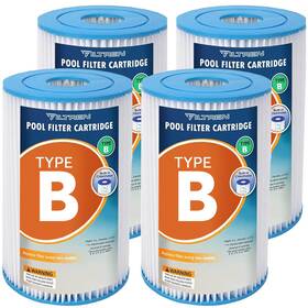 B0b6dc33sb Filtren Type B Pool Filter Replacement Cartridges For Jacuzzi Whirlpool Hot Tub