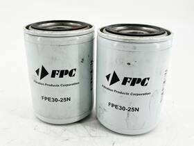 Fpe30-25n Fpc New Lot Of 2 Spin On Hydraulic Filter Element - No Box