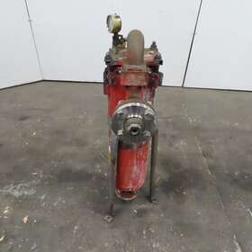 Rb1-al Gaf 7 Inch X 27 Steel Bag Stainer Vessel 2 Flange 150psi 300 F