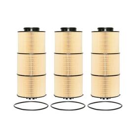 Lf17800 Getopauto Oil/lube Filter - Fit For Dd13 Dd15 Dd16 Engines Set Of 3