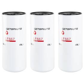 Lf667 Getopauto Oil Filter Lube Full Flow Spin-on Replaces Baldwin B76 Donal