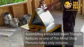 500818-ms Goodman Triangle Medium Fiberglass 1.5 R6 Anti-microbial Duct