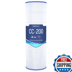 B0dqpyb7n8 Grefilt Cc200 Pool Filter Cartridge Compatible Pentair Clean Clear 200 Replaces B0dqpyb7n8 Grefilt Cc200 Pool Filter Cartridge Compatible Pentair Clean Clear 200 Replaces