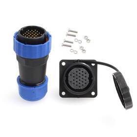 Ip68 Hangton Connect 636356622134 He29 26 Pin Power Plastic Connector Outdoor Waterproof Circular
