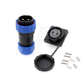 Ip68 Hangton Connect 905212262615 He29 Power Plastic Connector Industrial Waterproof Circular Male