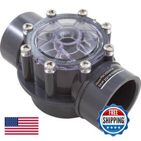 Pscv2s2dgr Hayward B015dz9qpq Pvc Check Valve Dark Gray