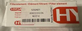 0030d010bh4hc Hydac Hydraulic Filter Element