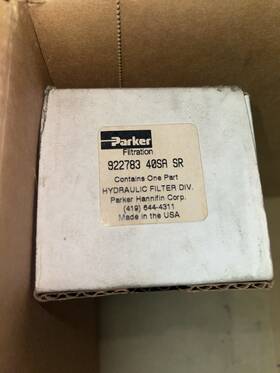 922783 Hydraulic Filter Division Parker / 40sa Sr New In Box Ships Same Day