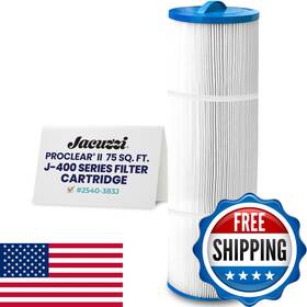 B00go7cltq Jacuzzi Proclear Ii 75 Sq Ft Circulation Pump Cartridge Filter Replacement Part