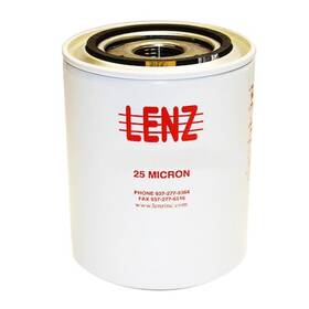 221014 Lenz Replacement Elements 25 Micron 150 Psi 55 Gpm 1 1/2 Inch -16 Unf