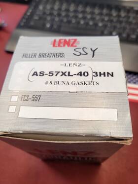 As-57xl-40 Lenz New Oem 3hn Breather Cap Assembly S1-blt