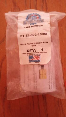 Dt-el-002-100m Lubrication Scientifics Hydraulic Filter Assembly 100 Mesh