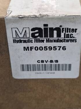 Mf0059576 Main Filter Hydraulic