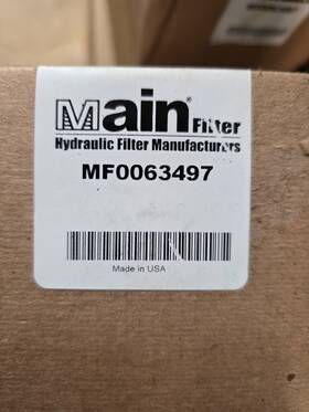 Mf0063497 Main Filter Hydraulic