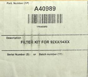 A40989 Markem Imaje Image. Dover Corporation Filter Kit New In Box