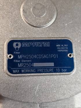 19op024360 Mp Filtri Mph2504cdsag1p01 #