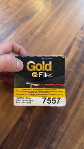 7557 Napa Gold Hydraulic Filter Mpn Replacement Cartridge For Systems