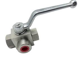 At-066 Nkaike Hydraulic High Pressure Shut-off Ball Valve 3 Way 3/8 Inch Npt 7250 Psi Khb H