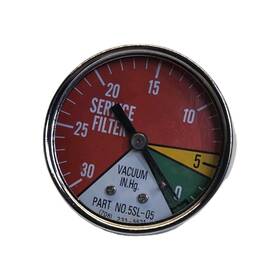 5sl-05 Norman Filter Condition Indicator Gauge Vacuum 30 Inch Hg. New