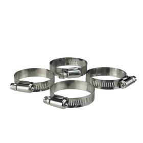 Northlight 093422367431 2.75 Inch Stainless Steel Adjustable Swimming Pool Hose Clamps