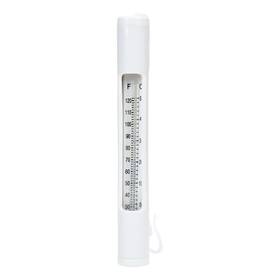 Northlight 191296813846 6.75 Inch White Round Swimming Pool Thermometer With Cord