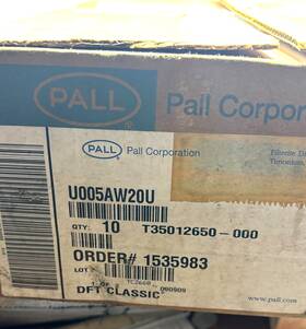 U005aw20u Pall Corporation Dft Classic Order# 1535983 Box Of 10