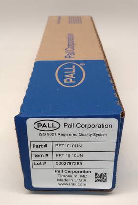Pft1010un Pall Filter Cartridge Pft 10-10un 9-7/8 Inch Oal 2-1/2 Od