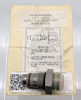 Pall Rc860mz090z Deltadyne Differential Visual Indicator Type D